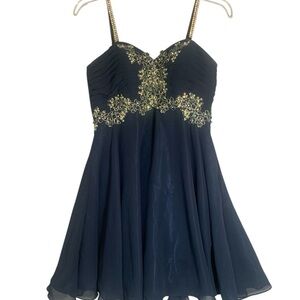 lucia caminos gold dress Alyce Lace-Up Short Sequin Homecoming Dress 4841 Black/Barbie Pink / 000 main image 1